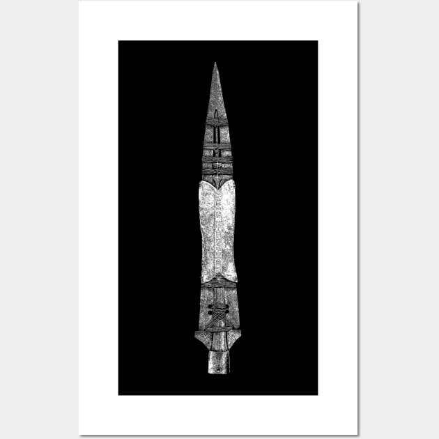 Holy Lance, Spear of Destiny, Jesus Christ Wall Art by StabbedHeart